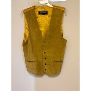 Vintage Beyond Leather Suede Vest Western Boho